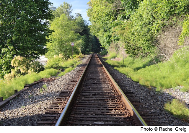 Train tracks, © Rachel Greig